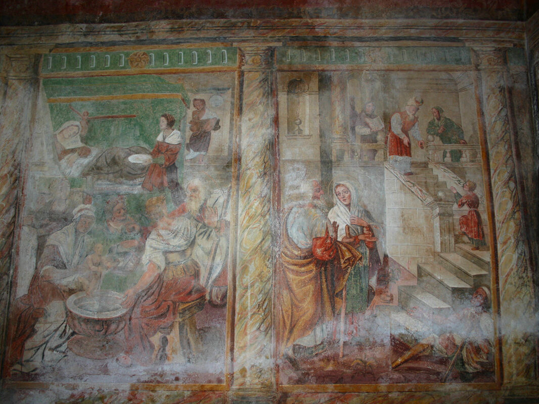 Brienza borghi basilicata turistica Chiesa-Madonna-degli-Angeli-(interno)