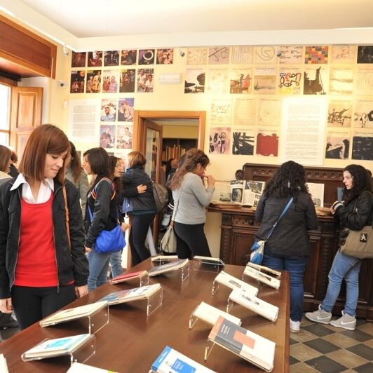 Interno Casa delle Muse Sinisgalli