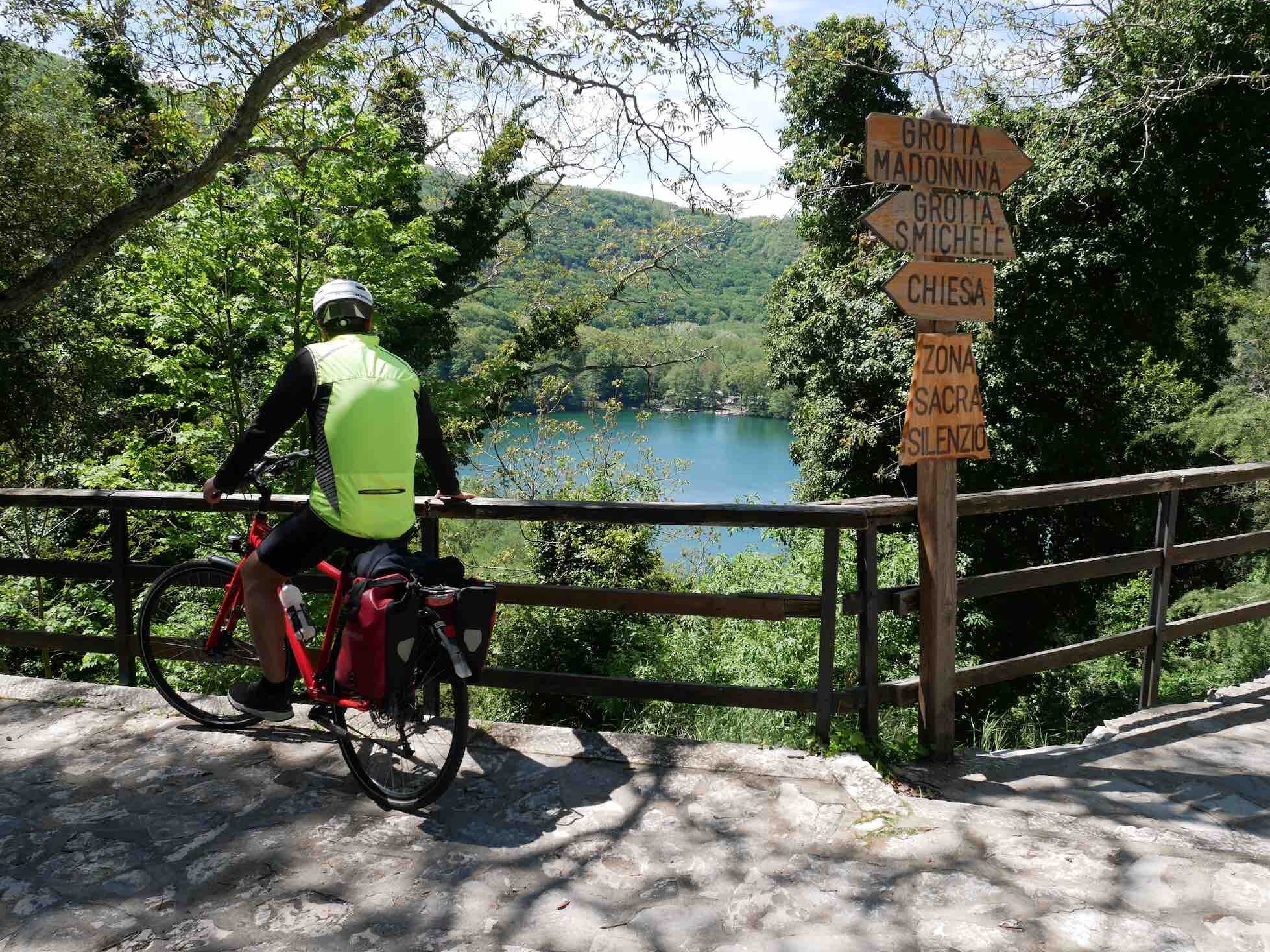 Laghi di Monticchio in bici