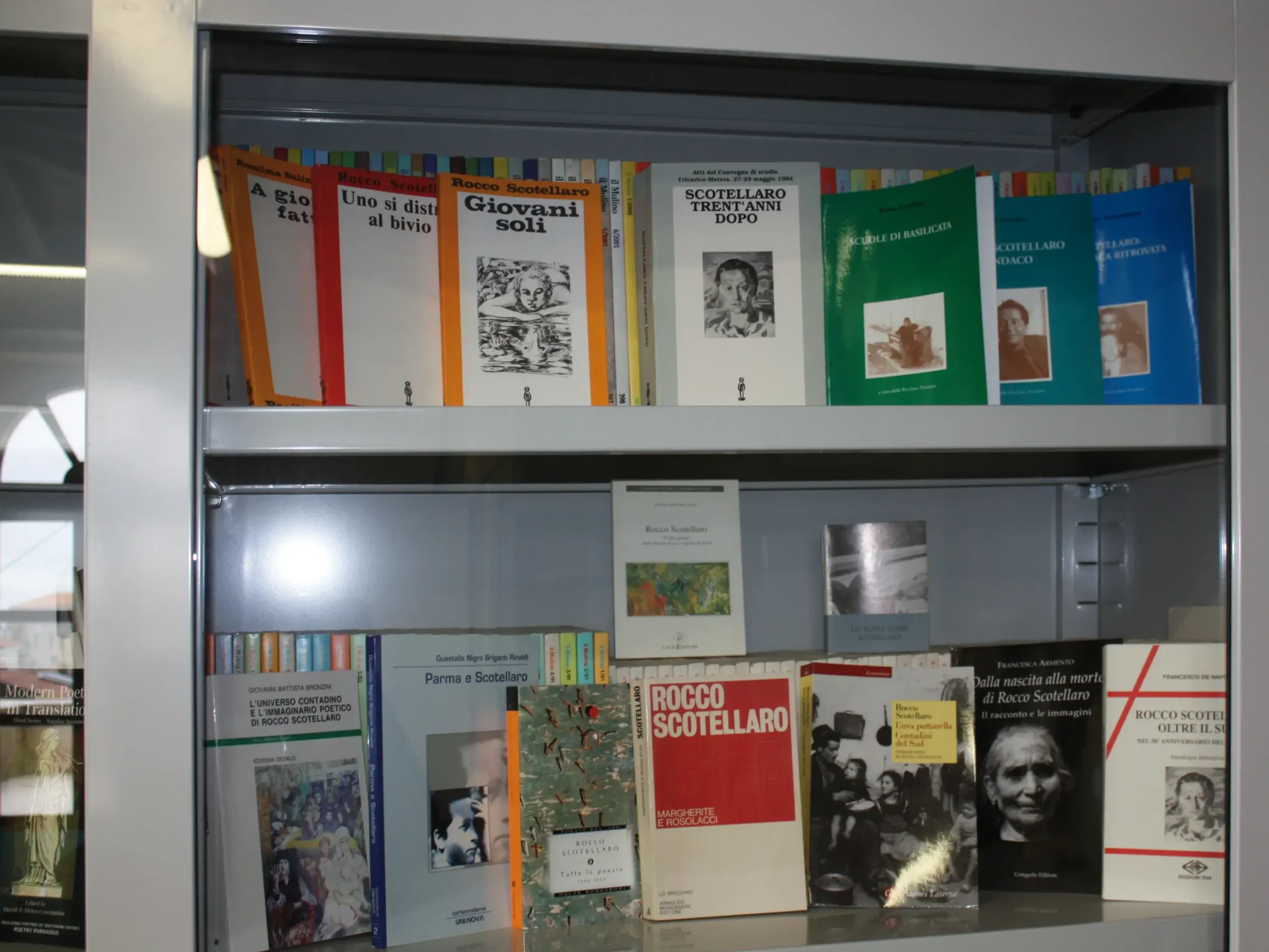 Libri custoditi al Centro di Documentazione Rocco Scotellaro