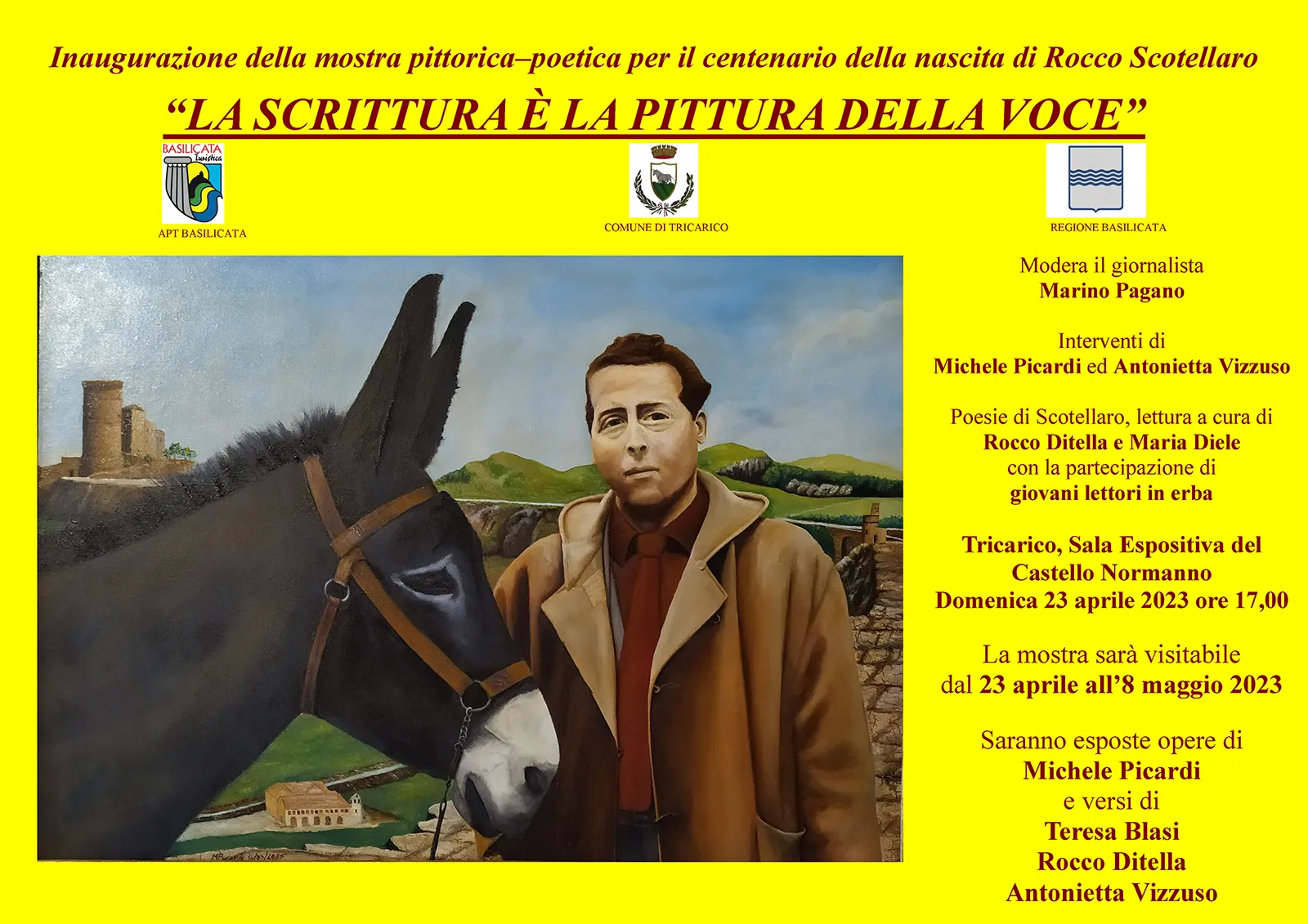 Mostra pittorico-poetica per il centenario della nascita di Rocco Scotellaro