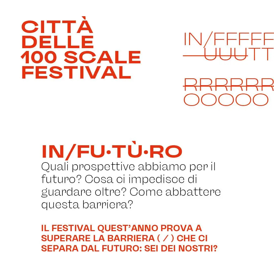 Città delle 100 Scale Festival ‘’IN/FUTURO’’