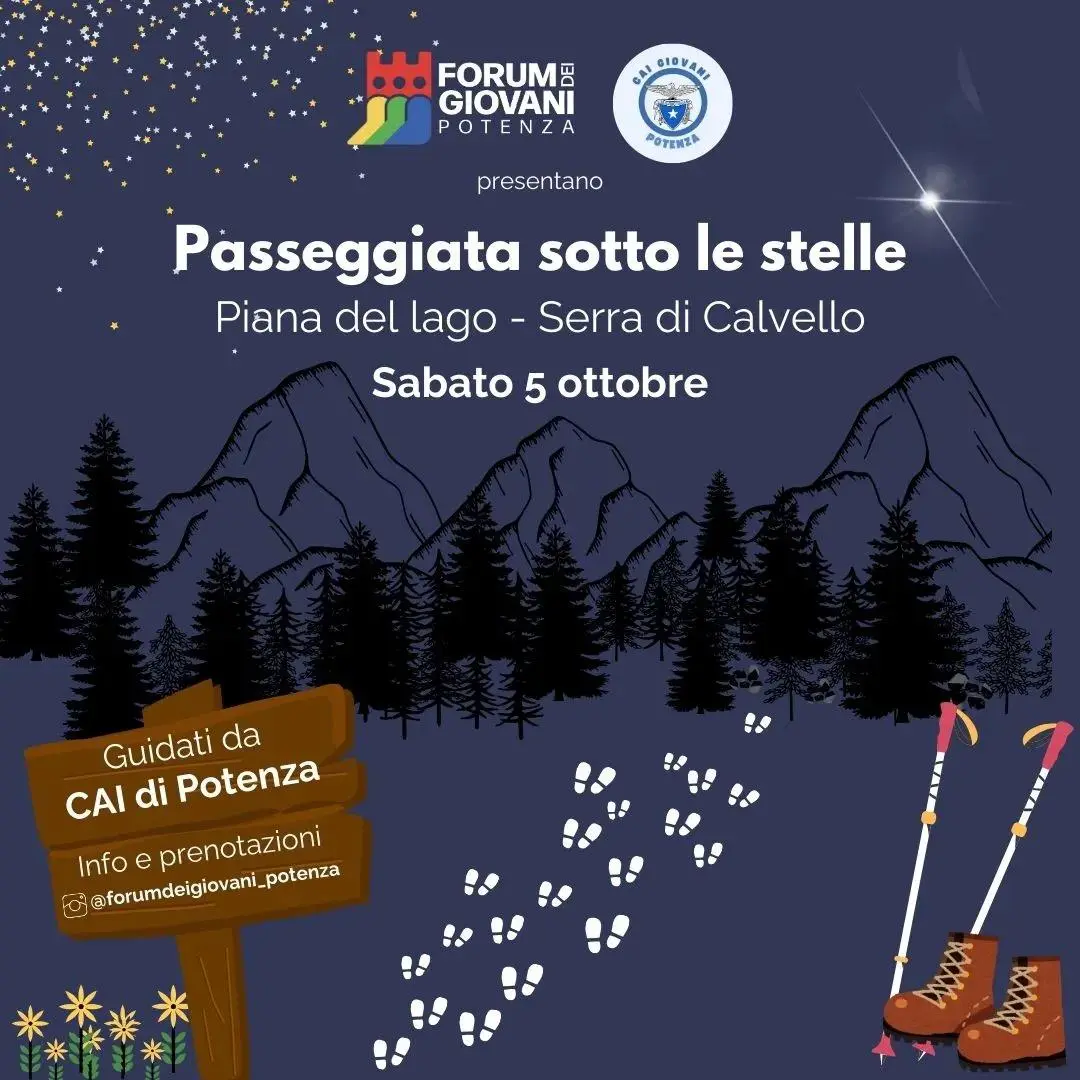 Passeggiata sotto le stelle