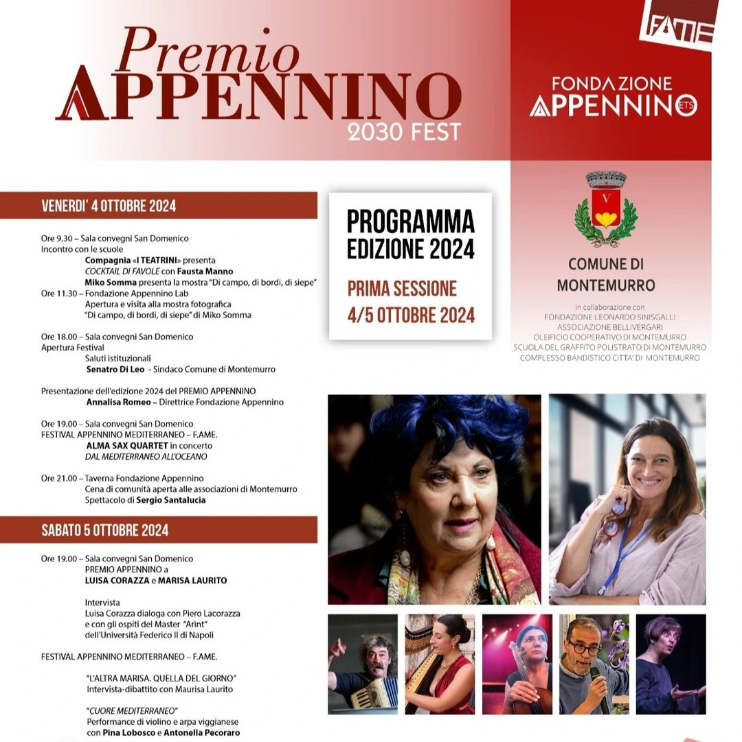 Premi Appennino 2030FEST a Montemurro