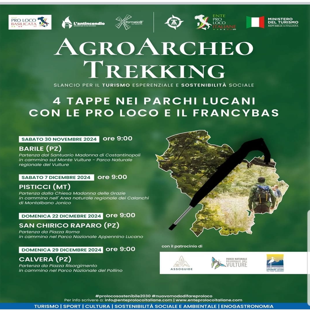 Da San Chirico Raparo trekking nel Parco Appennino Lucano