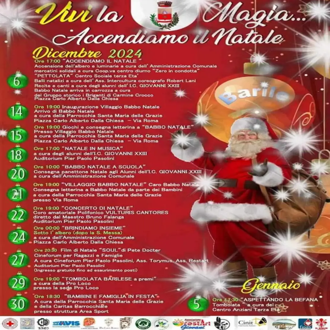 Un Natale di comunità a Barile