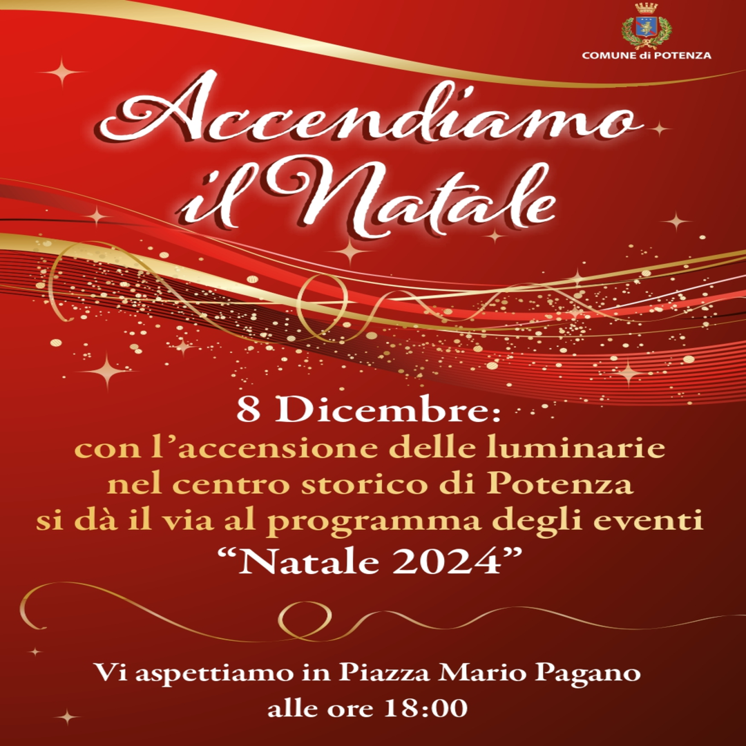 Natale a Potenza, un sacco di eventi